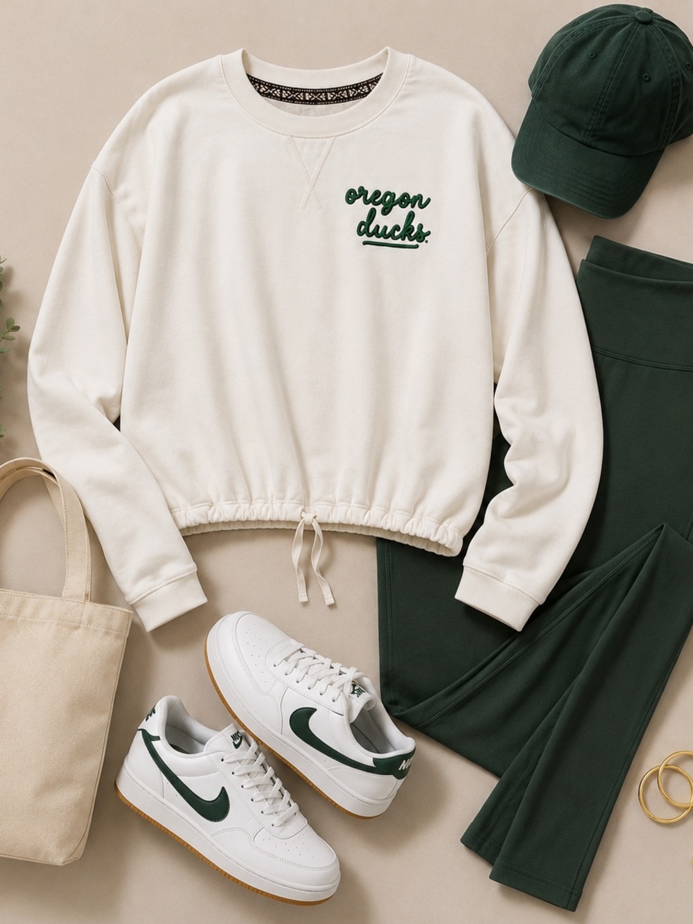 Oregon Ducks Summit Sportswear Cinch Sweatshirt L